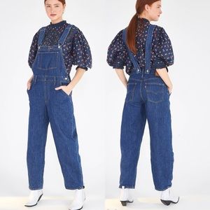 Levis Baggy Overall in medium washed